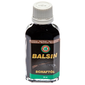 Ballistol Balsin Stockoil Skæfteolie - Mørkebrun - 50ml