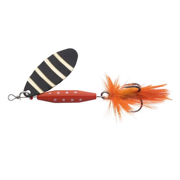 Abu Garcia Reflex Red Spinner - 18 g - LF Zebra