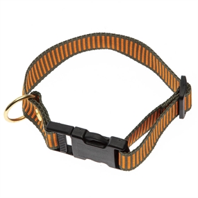 BLF Hunting Halsrem Flad Webbing - Orange/Grøn