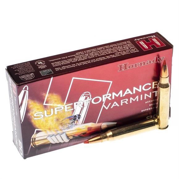 Hornady Superformance Varmint Riffelpatroner - Kal. 223 Rem - V-MAX