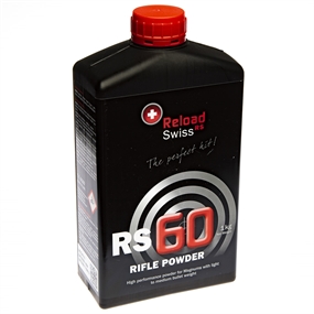 Reload Swiss RS60 Rifle Powder - 1 kg