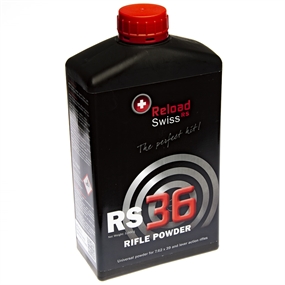 Reload Swiss RS36 Rifle Powder - 1 kg