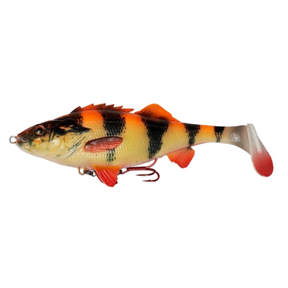 Savage Gear 4D Perch Shad - Albino - 12,5 cm - 23 g