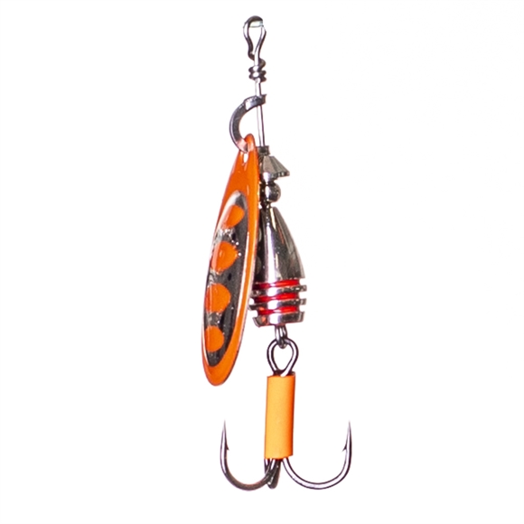 Savage Gear Rotex Spinner - Fluo Orange Silver