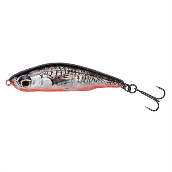 Savage Gear 3D Sticklebait Pencil - Black/Red