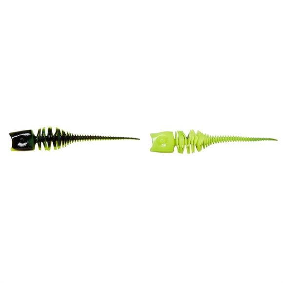 DAM Effzett Garlic Trout Gummiagn - UV Yellow/Black