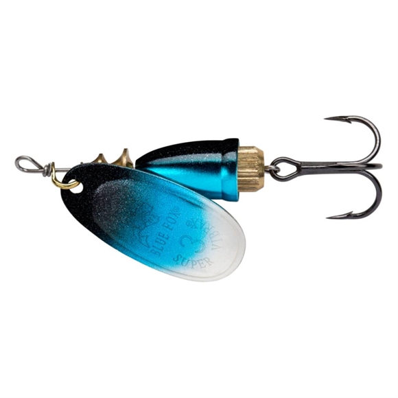 Rapala Blue Fox Vibrax Northen Lights - Black/Blue/Silver