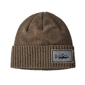 Patagonia Brodeo Beanie Hue - Ash Tan - One Size