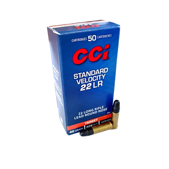 CCI Target Standard Velocity Salonpatroner - Kal. 22 LR - LRN