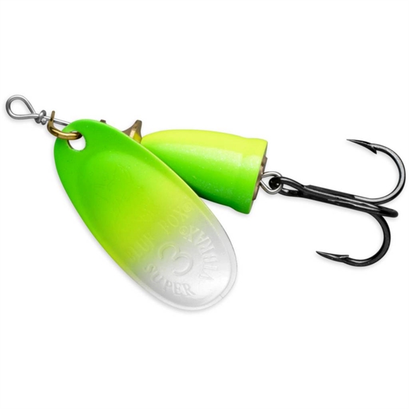 Rapala Blue Fox Vibrax Northen Lights - Green/Yellow/Silver