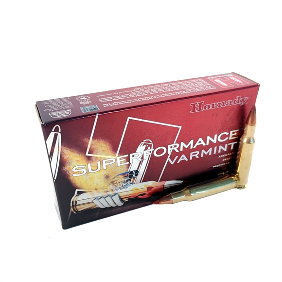 Hornady Superformance Varmint Riffelpatroner - Kal. 222 Rem - NTX