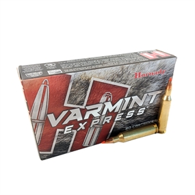 Hornady Varmint Express Riffelpatroner - Kal. 22-250 Rem - V-MAX