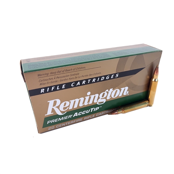 Remington premier Gold Box Riffelpatroner - Kal. 223 Rem. - AccuTip