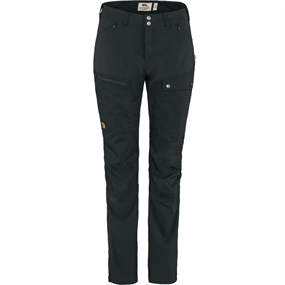 Fjällräven Abisko Midsummer Trousers W - Regular - Damebukser - Sort