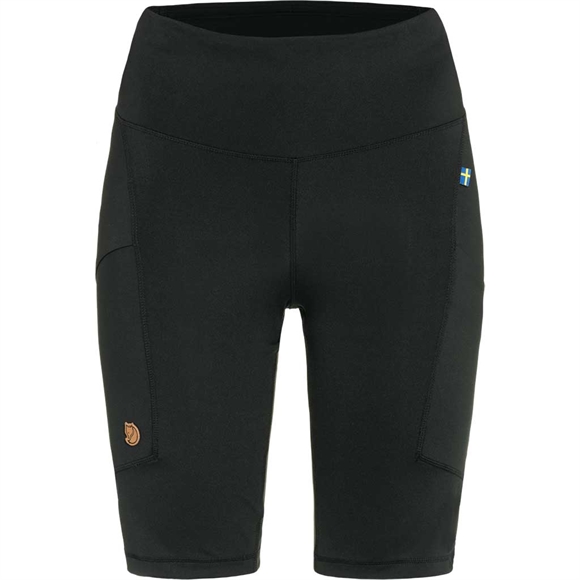 Fjällräven Abisko Short Tights W - Dameshorts - Sort