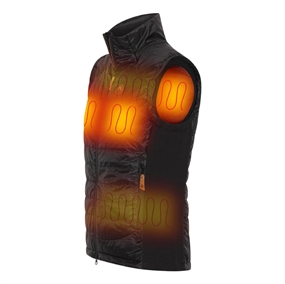 Happyhot Alaska Deluxe Varmevest - Herre - Black 