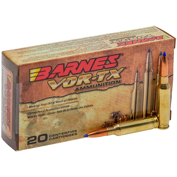 Barnes VOR-TX Riffelpatroner - Kal. 6,5 Creedmoor - TTSX BT