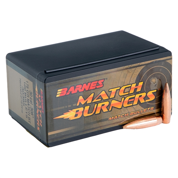 Barnes Match Burners Projektiler - Kal. 30 - OTM BT