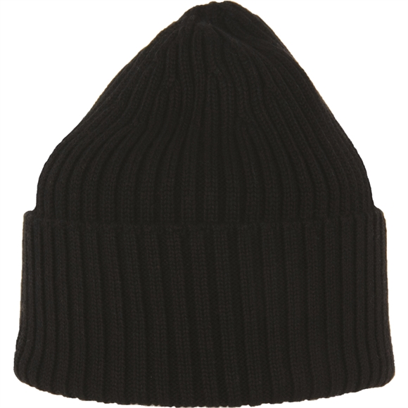 MJM Merino Beanie - Sort - One Size