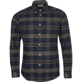 Barbour Betsom Tailored Shirt - Herreskjorte - Grey Marl