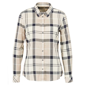 Barbour Bredon Shirt - Dameskjorte - Indigo Tartan