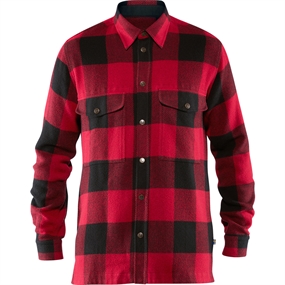 Fjällräven Canada Shirt M - Herreskjorte - Rød