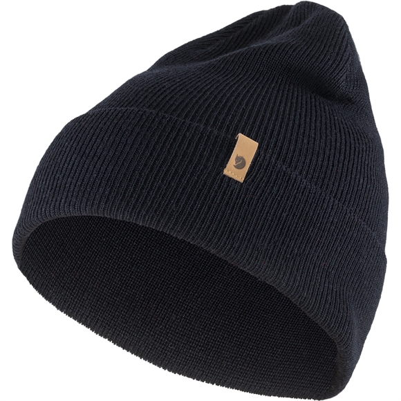 Fjällräven Classic Knit Hat - Unisex - Dark Navy - One Size