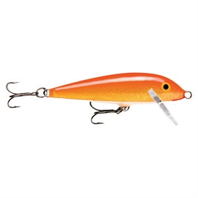 Rapala Original Floating Wobler - Gold Flourescent Red