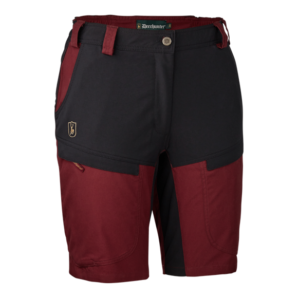 Deerhunter Lady Ann Shorts - Dame - Oxblood Red