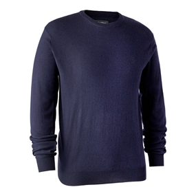 Deerhunter Kingston Strik med rund hals - Herre - Dark Blue