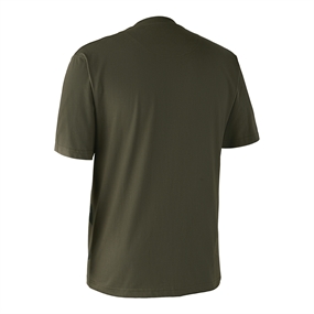 Deerhunter T-shirt med hjort - Herre - Bark green