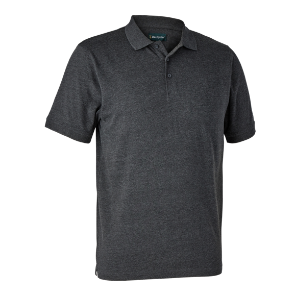 Deerhunter Gunnar Poloshirt - Herre - Dark Grey melange