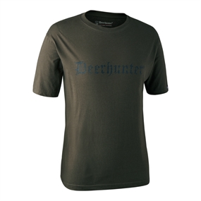Deerhunter Logo T-Shirt K/Æ - Herre - Bark Green