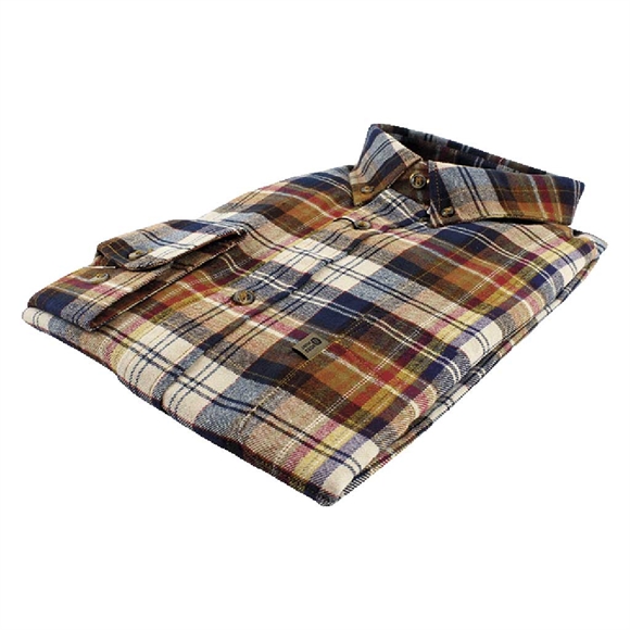 Nordhunt Dundee Flannel Skjorte - Herre - Burned Orange