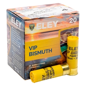 Eley VIP Bismuth Jagtpatroner - Kal. 20-67