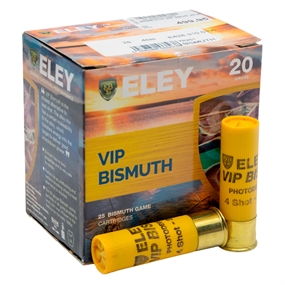 Eley VIP Bismuth Jagtpatroner - Kal. 20-70 