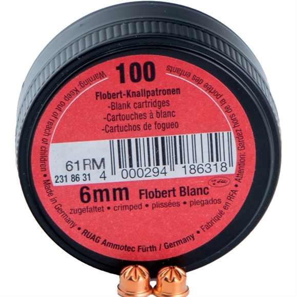 Geco Flobert Startpatroner - 6 mm