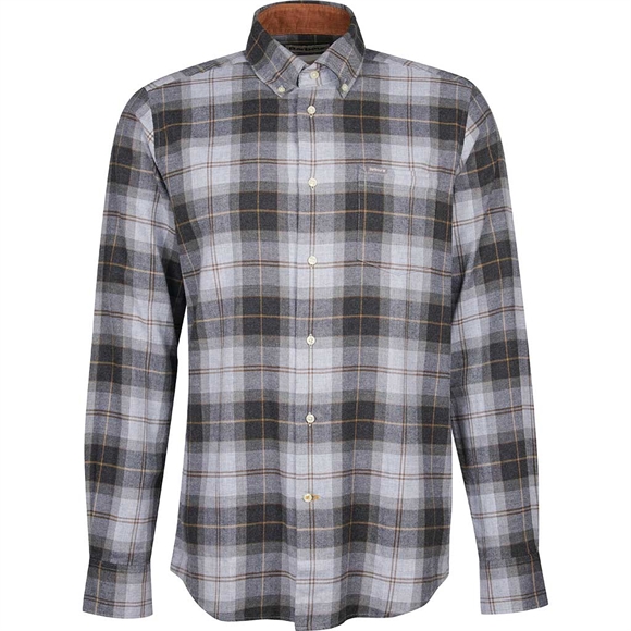 Barbour Fortrose Tailored Shirt - Herreskjorte - Greystone