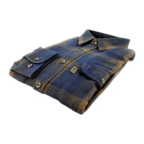 Nordhunt Foxlow Flannel Skjorte - Herre - Navy