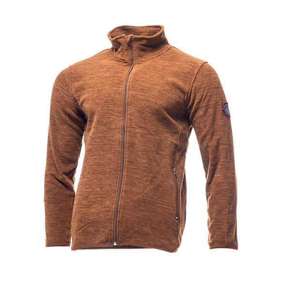 MoveOn Geilo Fleece - Herrejakke - Rust