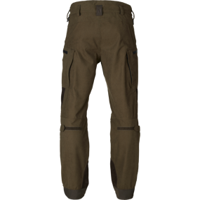 Härkila Driven Hunt HWS leather trousers - Willow green/Shadow brown - Back