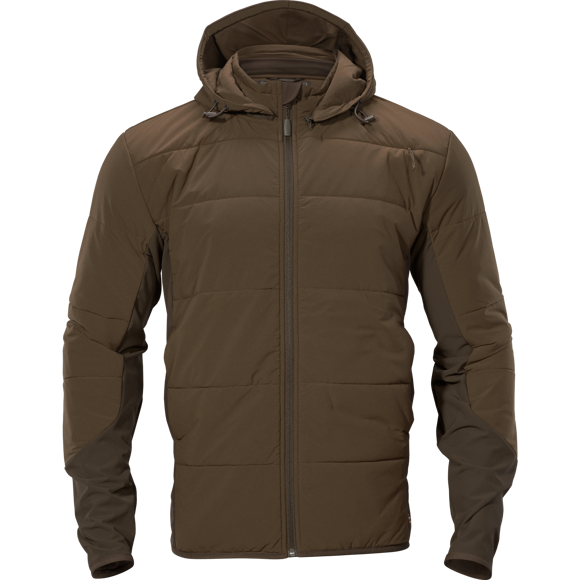 Härkila Insulated midlayer - Herrejakke - Hunting green/Shadow brown