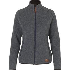 Härkila Metso full zip Women - Dame fleece - Slate grey