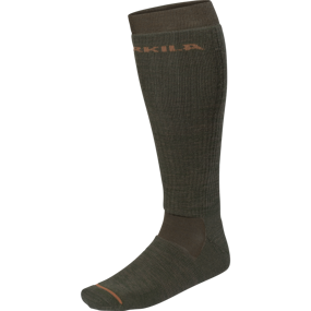 Härkila Pro Hunter 2.0 long socks - Willow green/Shadow brown - XL