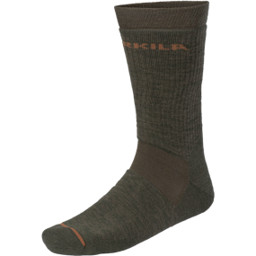 Härkila Pro Hunter 2.0 short socks - Willow green/Shadow brown