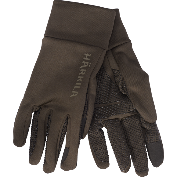 Härkila Power Stretch Handsker - Unisex - Shadow brown