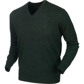 Härkila Glenmore pullover - Herre strik - Forest green