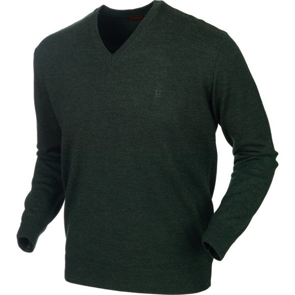 Härkila Glenmore pullover - Herre strik - Forest green