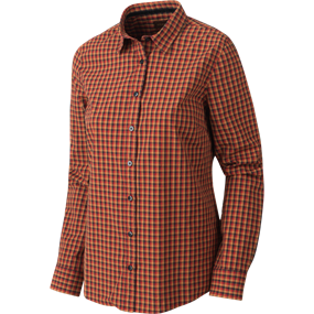 Härkila Selja Lady L/S Check skjorte - Dame - Red/Black check