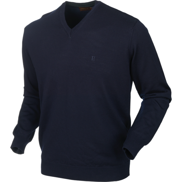 Härkila Glenmore pullover - Herre strik - Dark navy